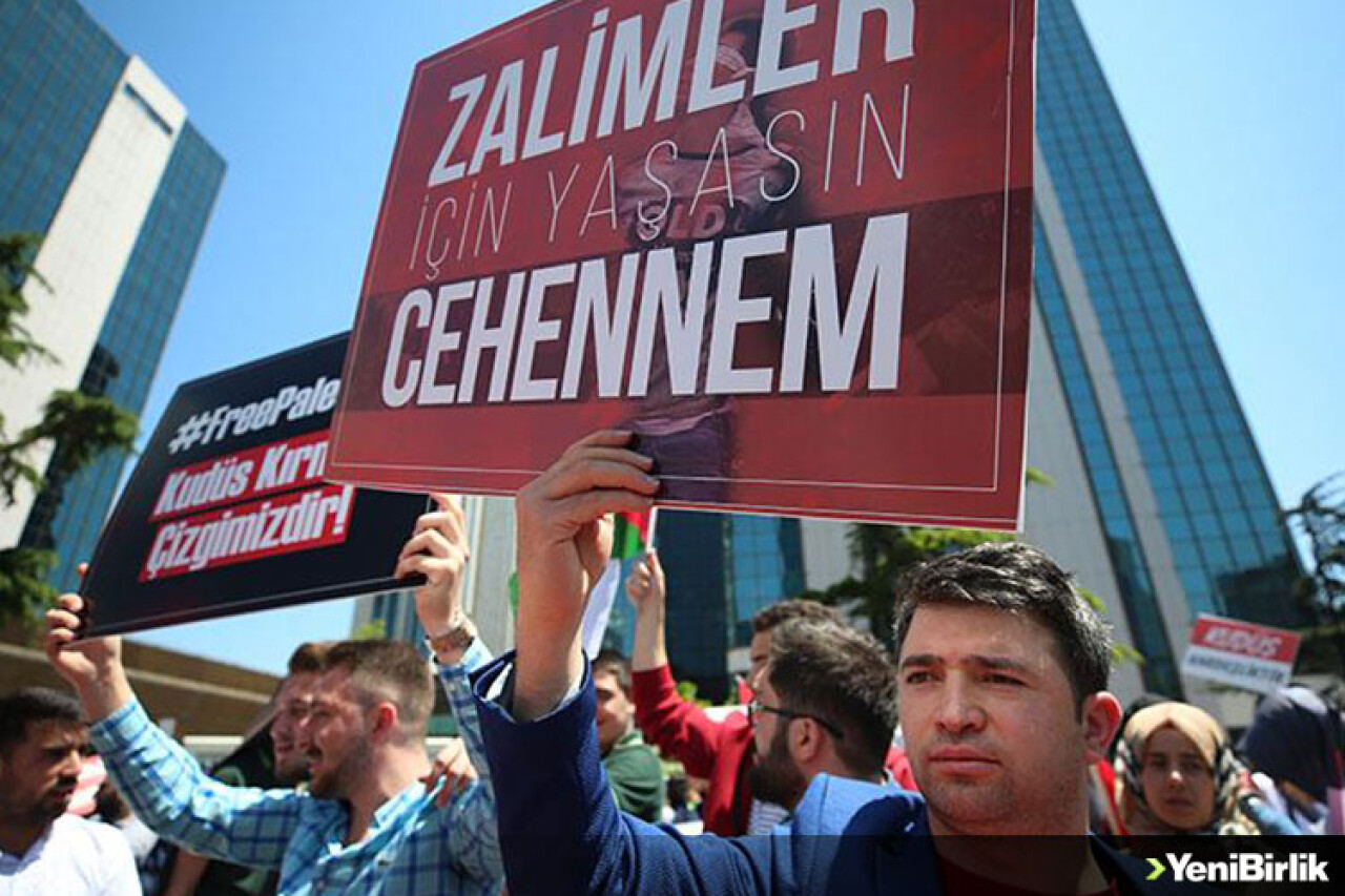 İsrail Katliamına Karşı Türkiye Tek Yürek