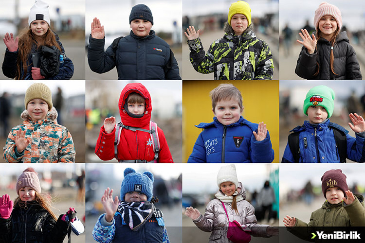 Savaştan kaçan çocuklardan dünyaya