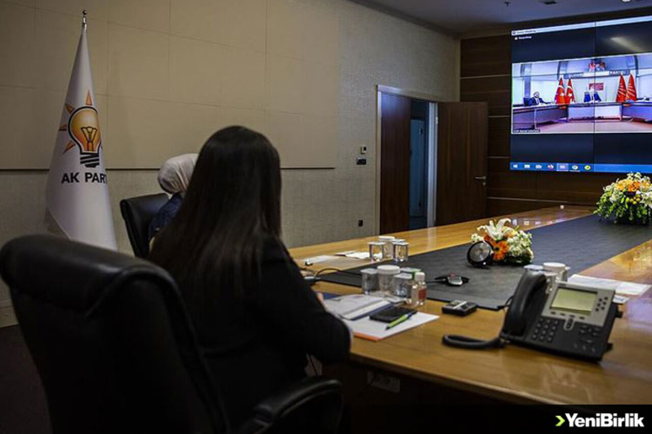 AK Parti, CHP ve MHP ile video konferans aracılığıyla bayramlaştı