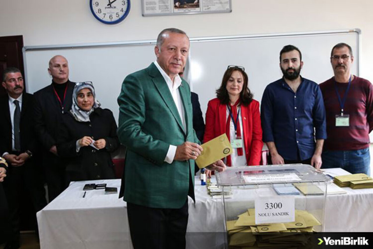 Cumhurbaşkanı Erdoğan oyunu İstanbul'da kullandı