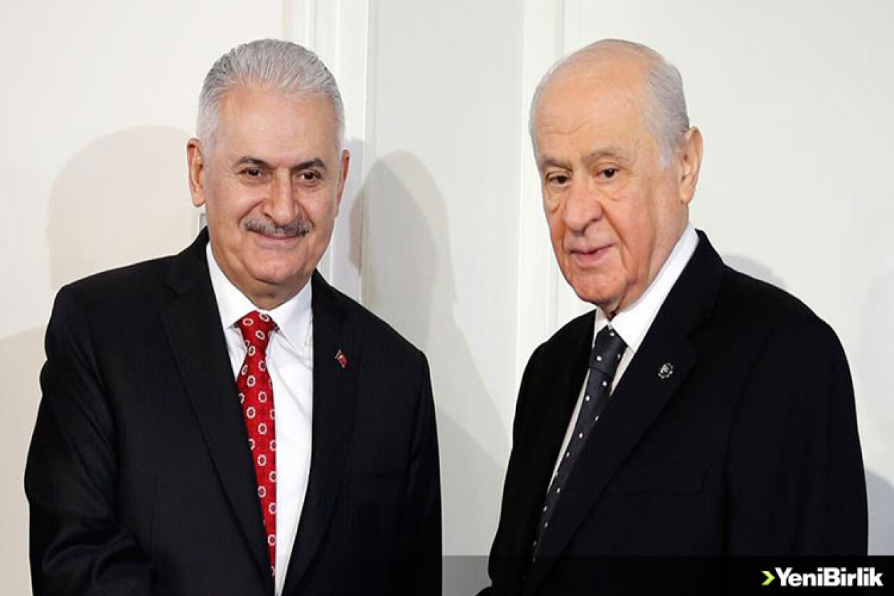 Binali Yıldırım'dan Devlet Bahçeli'ye Ziyaret