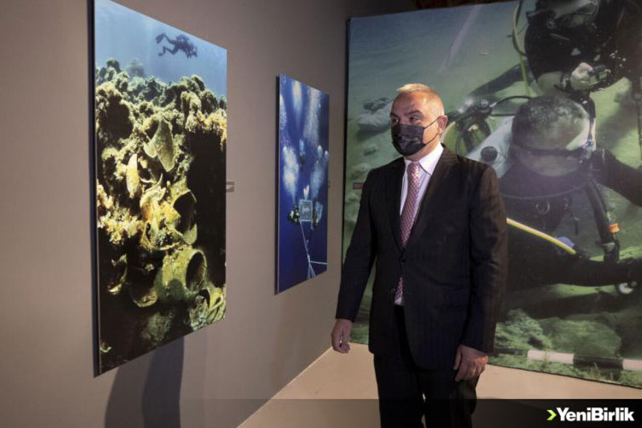 Türkiye'nin su altı zenginliğini gösteren 'Mavi Miras' sergisi başkentte açıldı