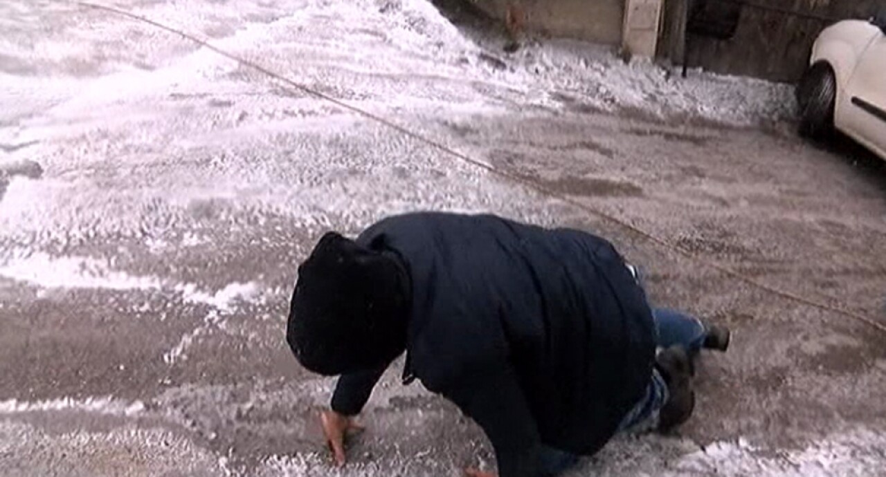 İstanbulluların karla imtihanı