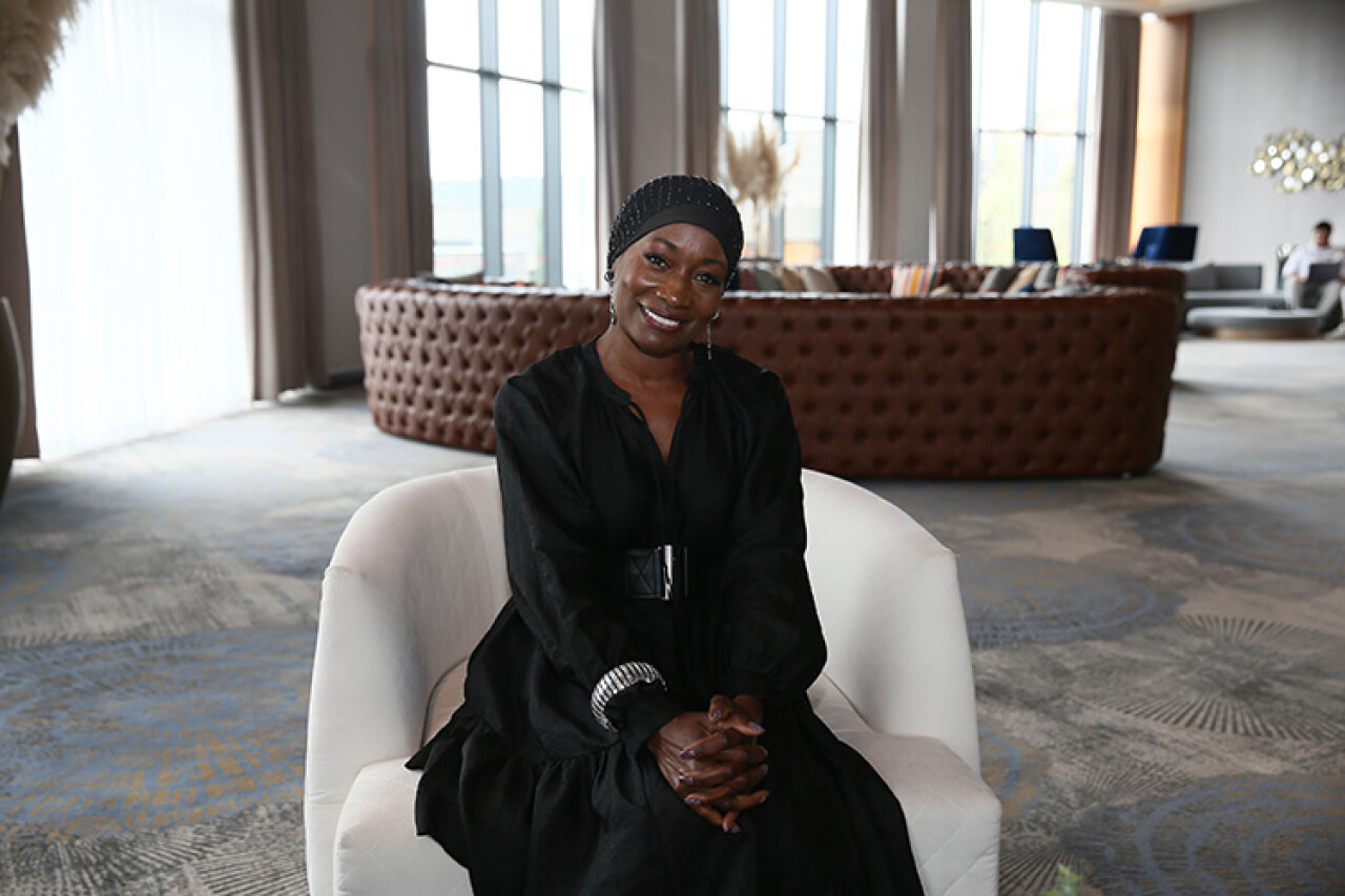 Muğla'da ABD'li sanatçı Della Miles konser verdi