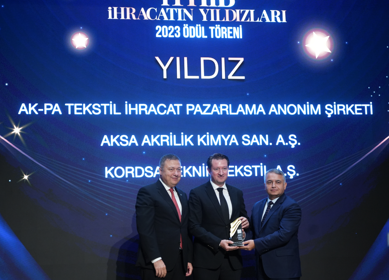 Kordsa, ihracata sunduğu güçlü katkıyla İTHİB Yıldız ödülünün sahibi