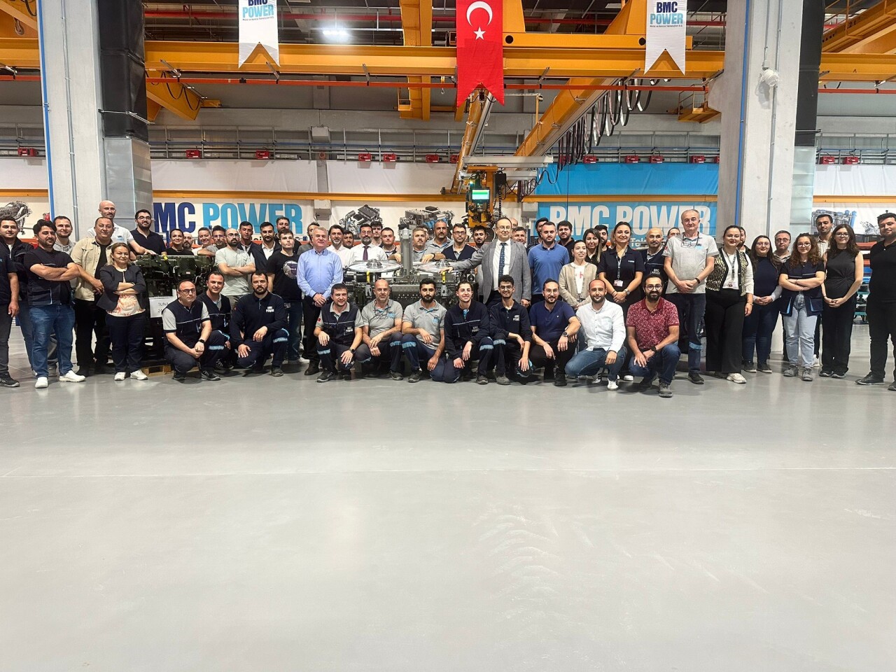 BMC Power fabrikasında ilk üretimler gerçekleştirildi