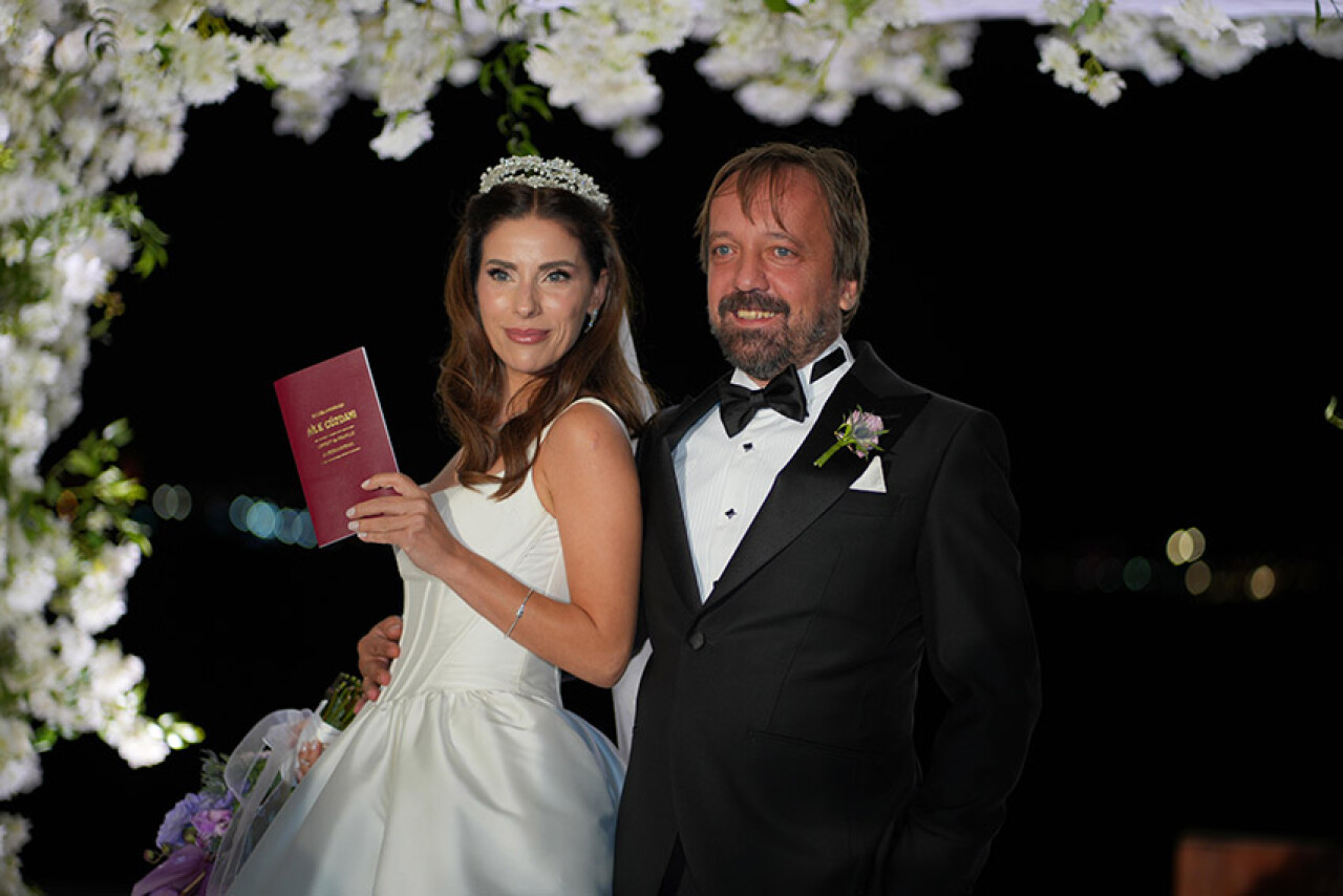 Hakkı Ağaoğlu oyuncu Yeşim Dalgıçer ile dünya evine girdi