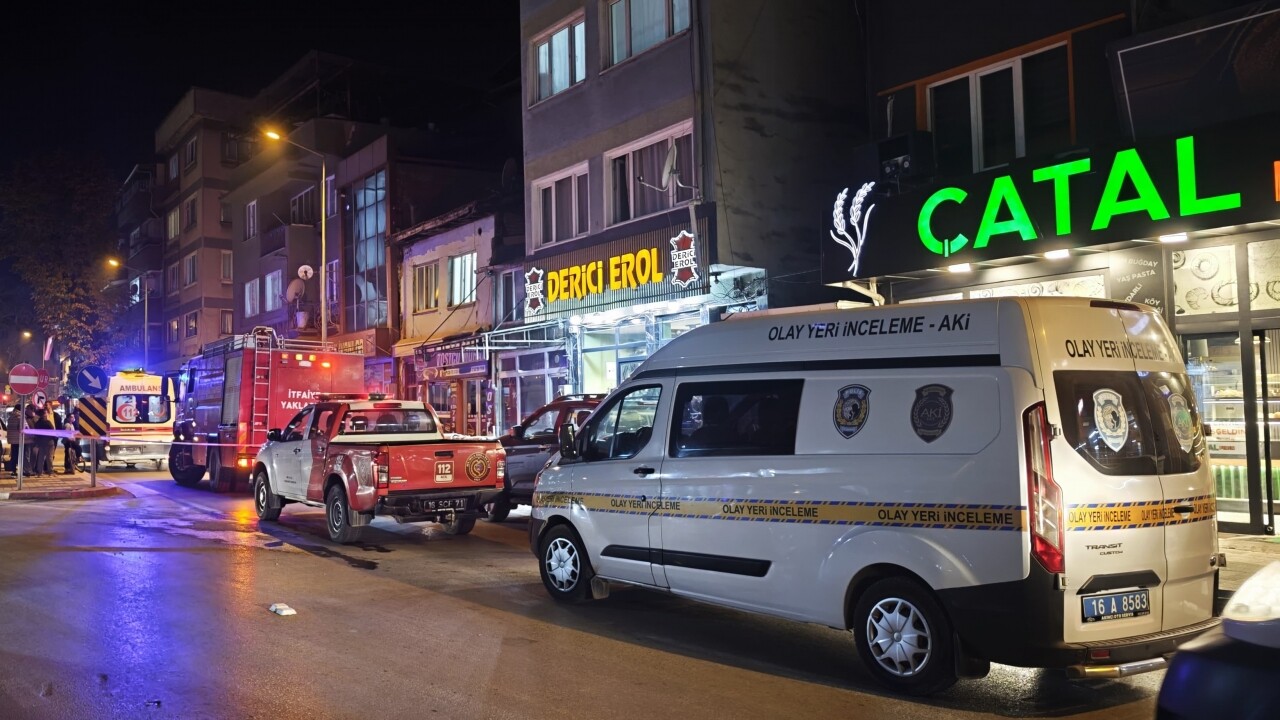 Bursa'da evde çıkan yangında yaşlı adam hayatını kaybetti