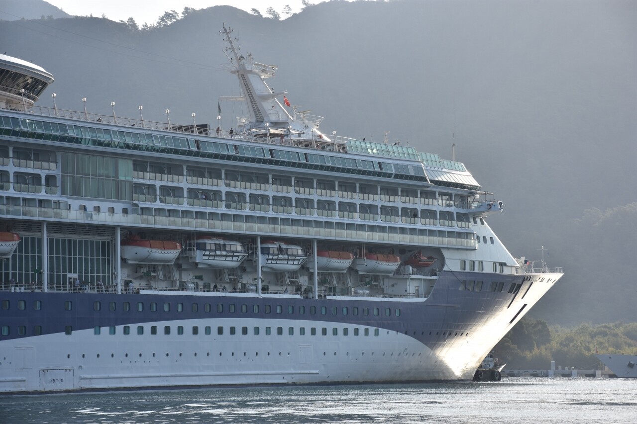 Marella Discovery, "ana limanı" Marmaris'e 1801 yolcusuyla geldi