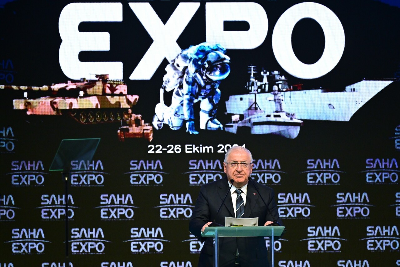 Milli Savunma Bakanı Güler, SAHA EXPO 2024'ün açılışında konuştu