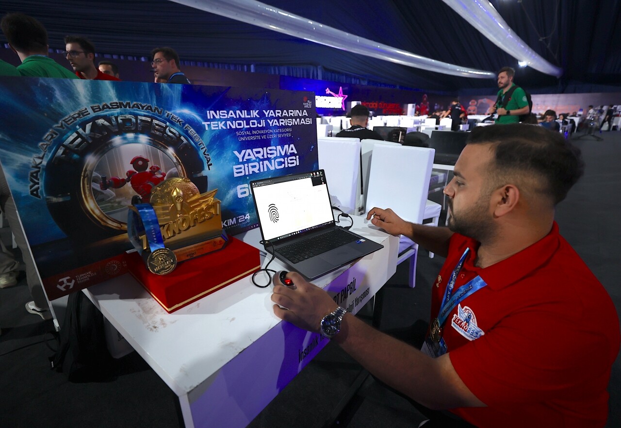 "Parmak izi" ile spor becerilerini keşfeden yazılıma TEKNOFEST'ten ödül