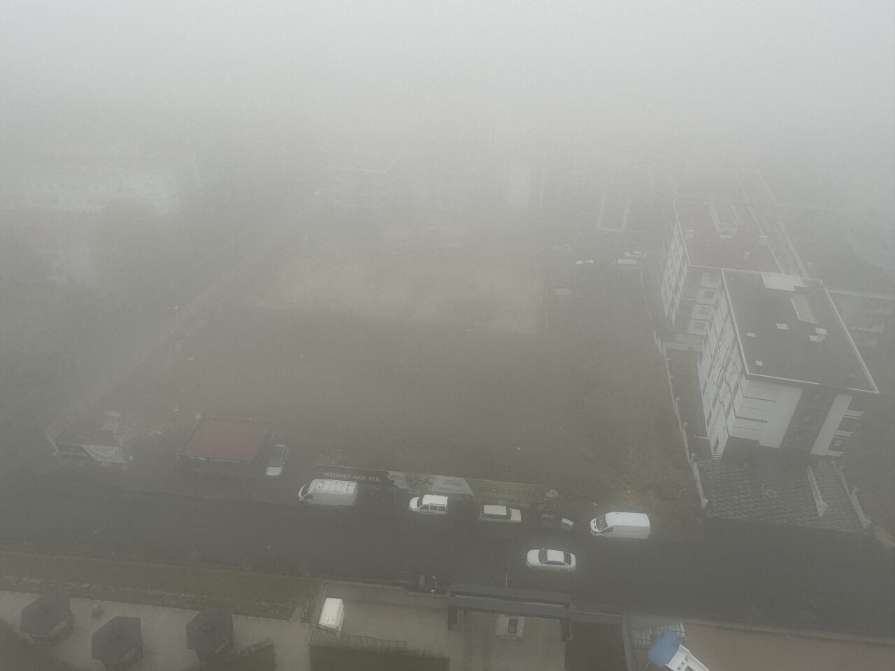 Samsun'da sis etkili oluyor