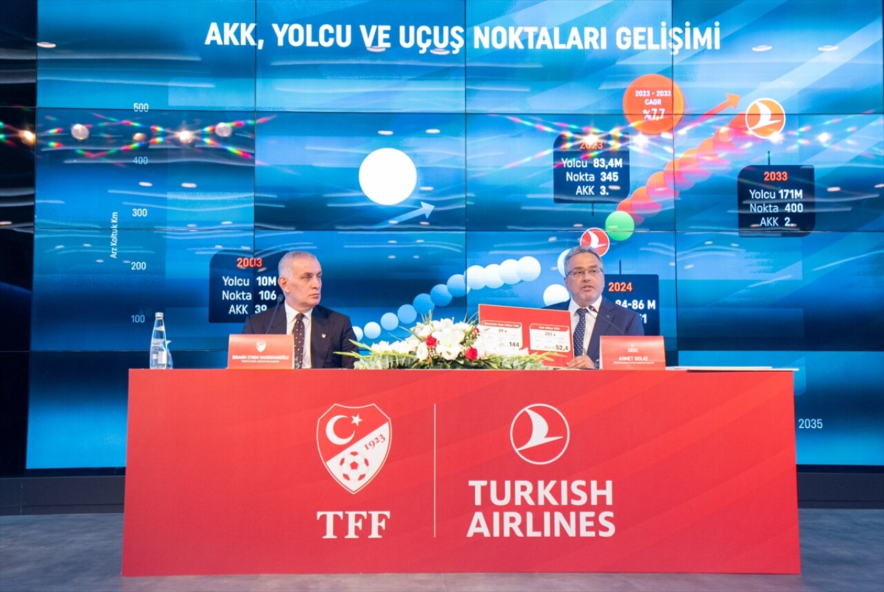 THY ile TFF arasında sponsorluk anlaşması imzalandı