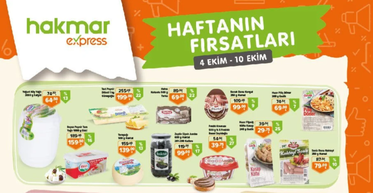 Bugün Alışveriş Planları Değişebilir! Hakmar Haftanın Fırsatlarıyla Cezbediyor