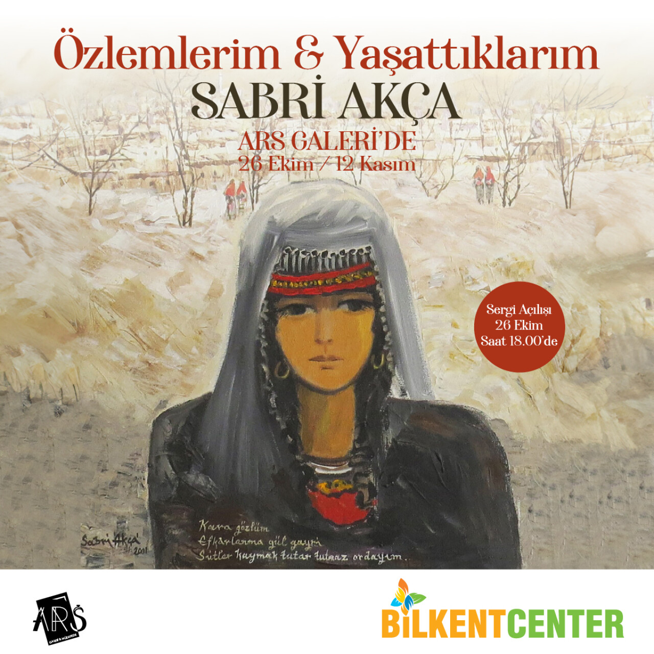 Sabri Akça eserleriyle sanatseverlerle buluşuyor