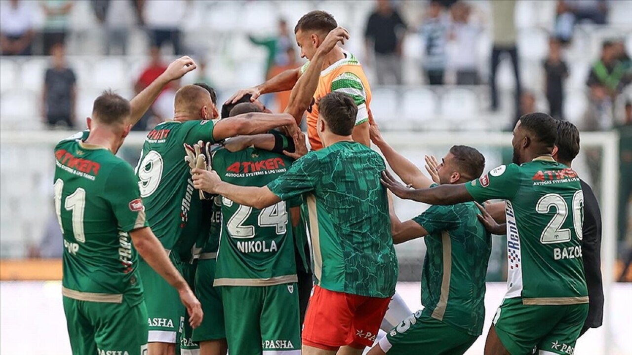 Konyaspor 8. haftayı 3 puanla kapattı
