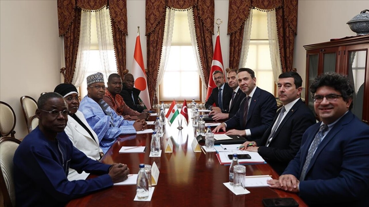Türkiye ile Nijer madencilik alanında mutabakat zaptı imzaladı