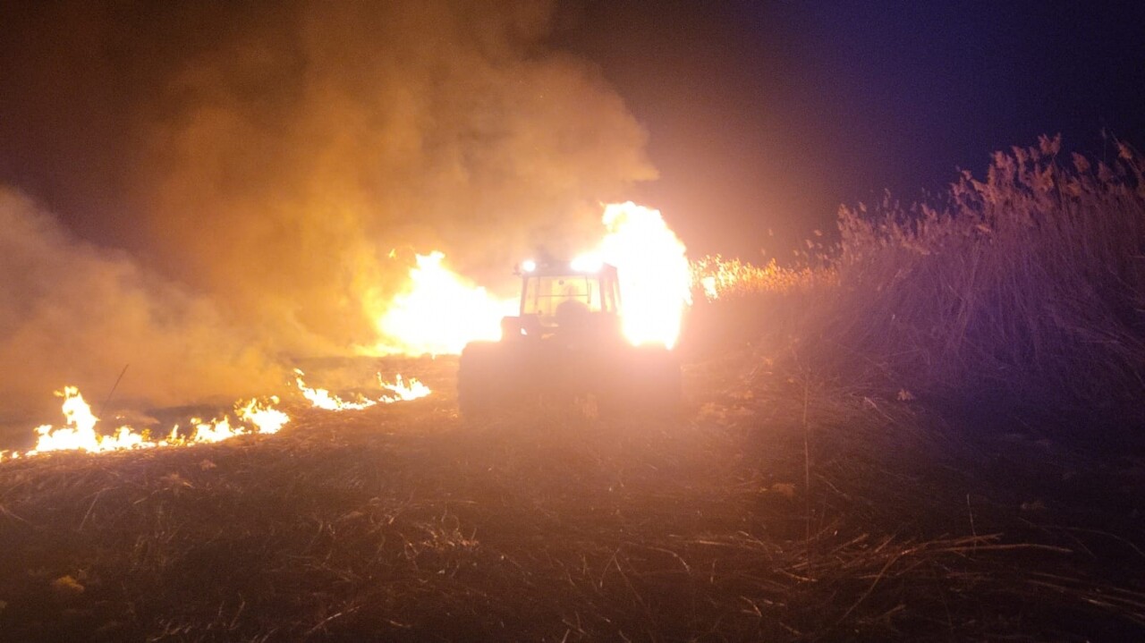 Kayseri'deki Sultan Sazlığı Milli Parkı'nda yangın çıktı