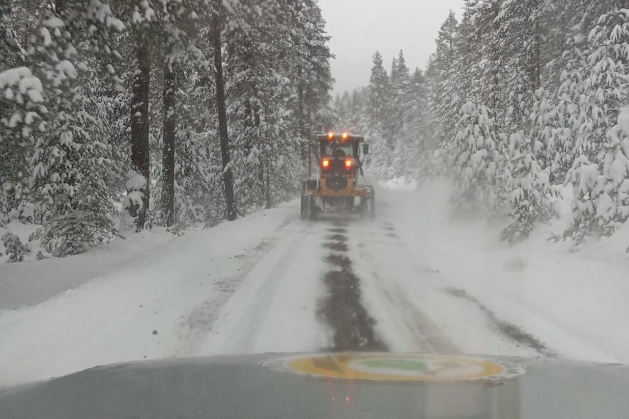 Yaylada mahsur kalan 7 kişiyi orman ekipleri kurtardı