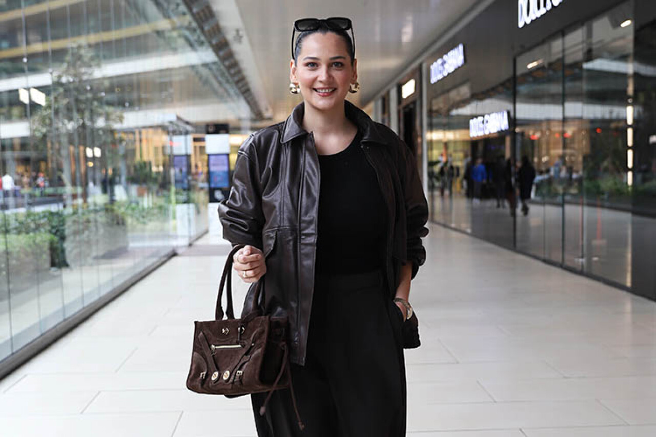 Gülsim Ali'nin alışveriş keyfi