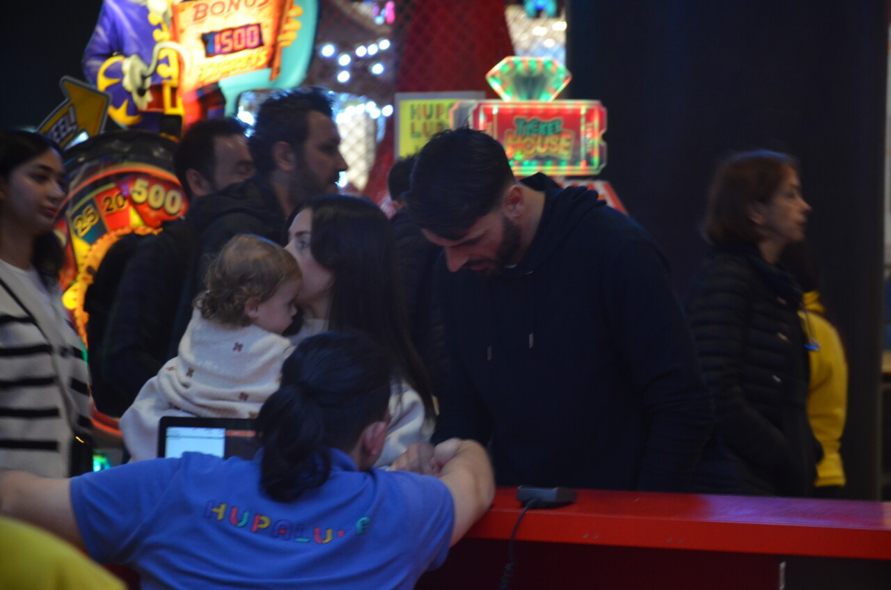 Günay Güvenç doyasıya eğlendi