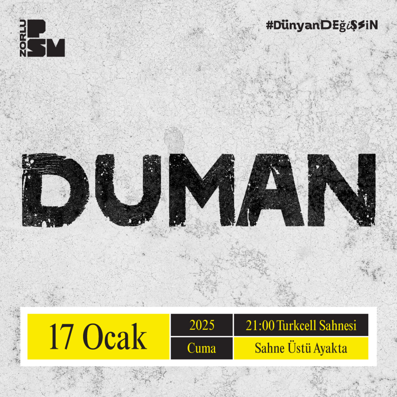 Duman 17 Ocak’ta Turkcell Sahnesi’nde!