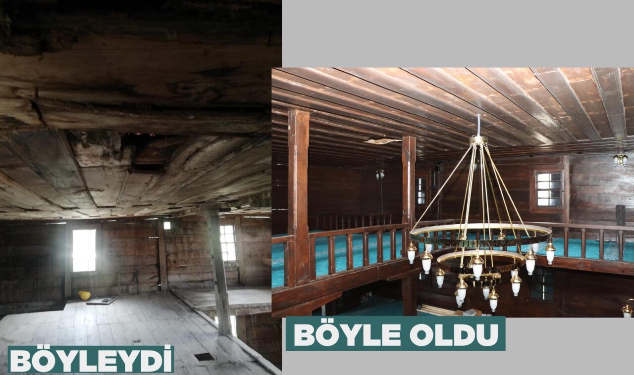 CHP'li vekilin çalındı dediğin cami ibadete hazır