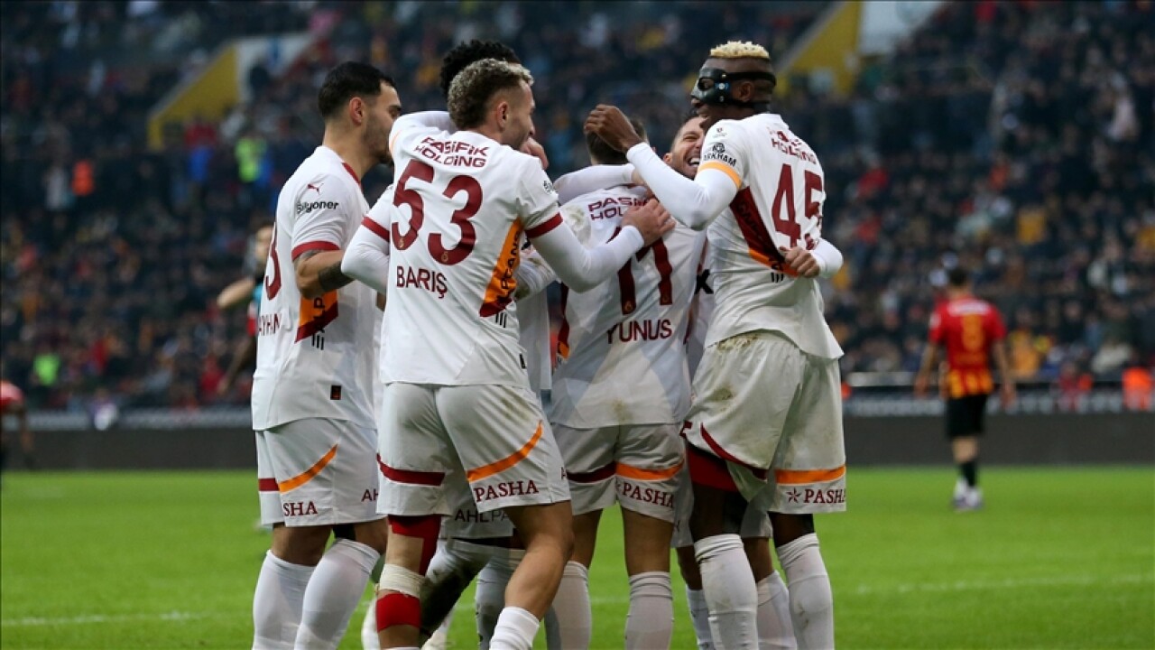 Galatasaray deplasmanda Kayserispor'u 5-1 mağlup etti