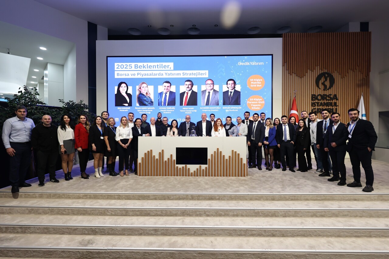 Gedik Yatırım, 2025 yatırım stratejilerinin konuşulduğu İstanbul Yatırımcı Semineri’ni gerçekleştirdi