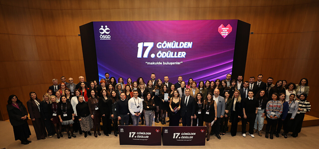 Gönülden Ödüller 17’inci kez sahiplerini buldu