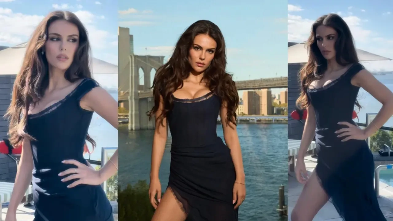 Özgü Kaya Victoria’s Secret defilesinde uluslararası sahnedeydi! 3