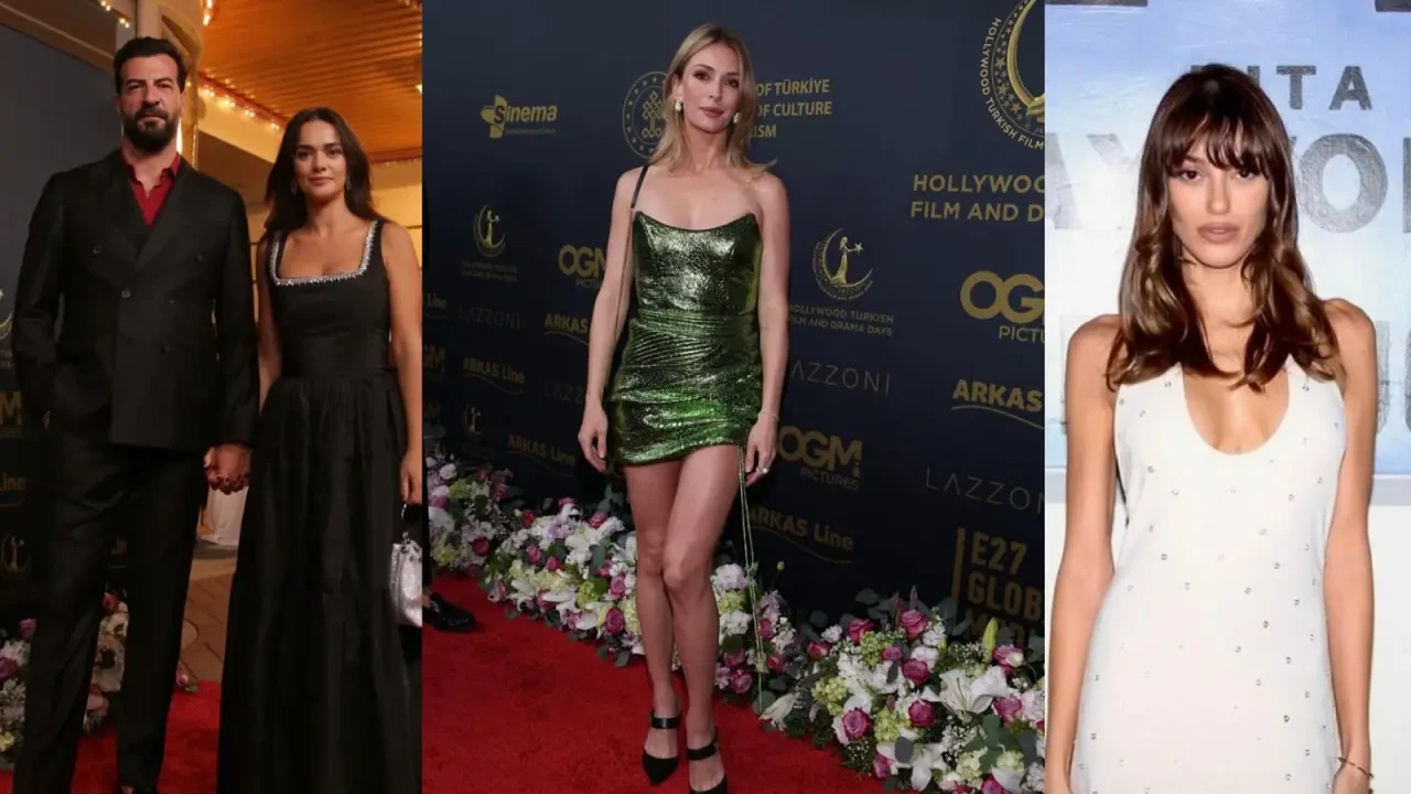 Dilan Çiçek Deniz Hollywood’da ışıl ışıl! 5