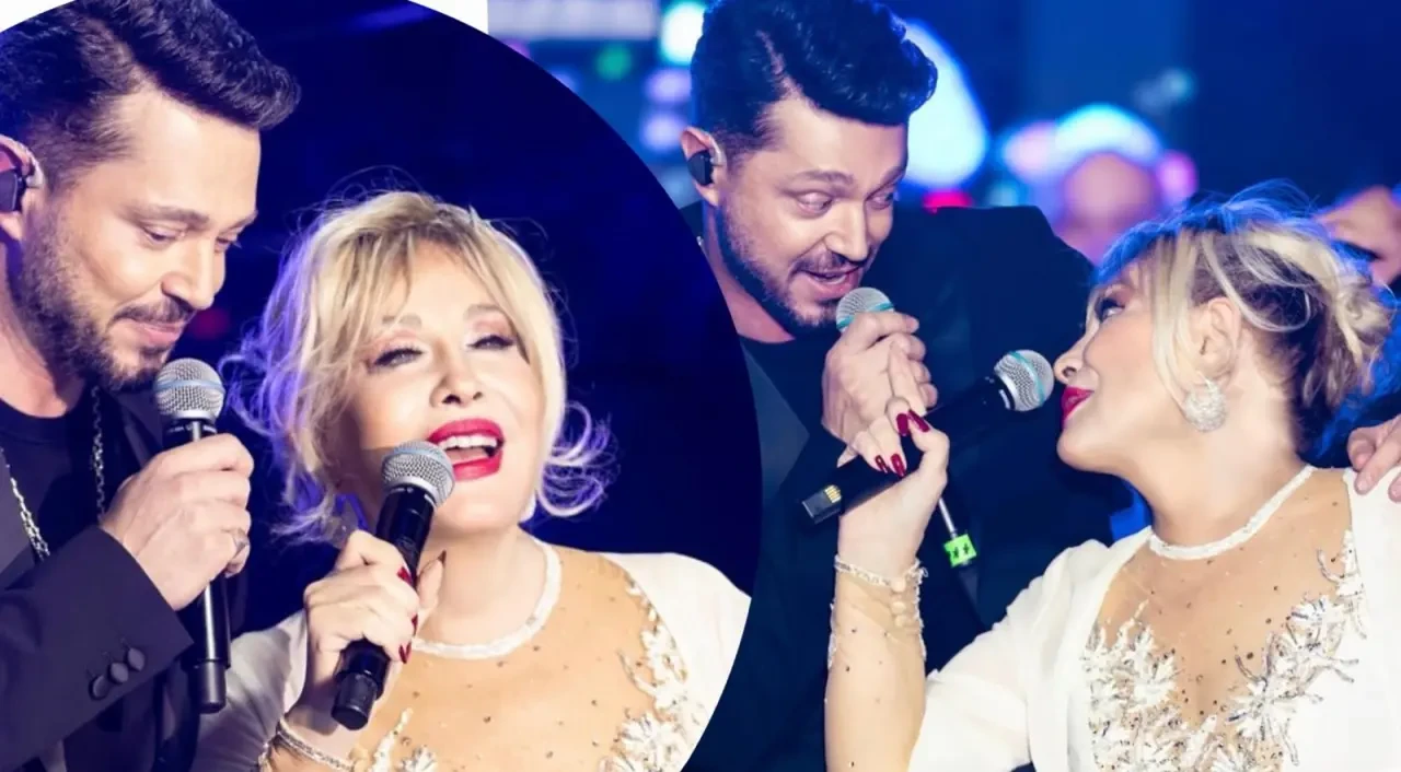 Emel Sayın ve Murat Boz’un büyüleyen buluşması herkesi mest etti! 3