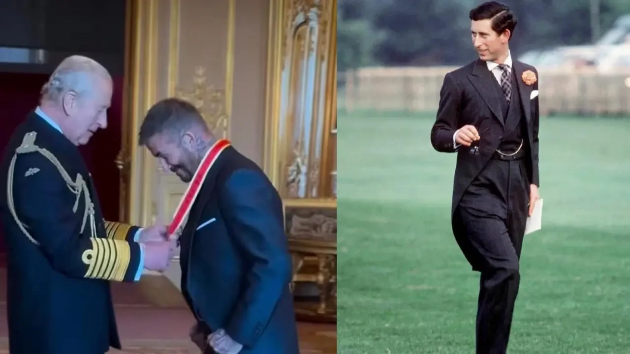 Futbolun prensi David Beckham artık gerçek şövalye! 1