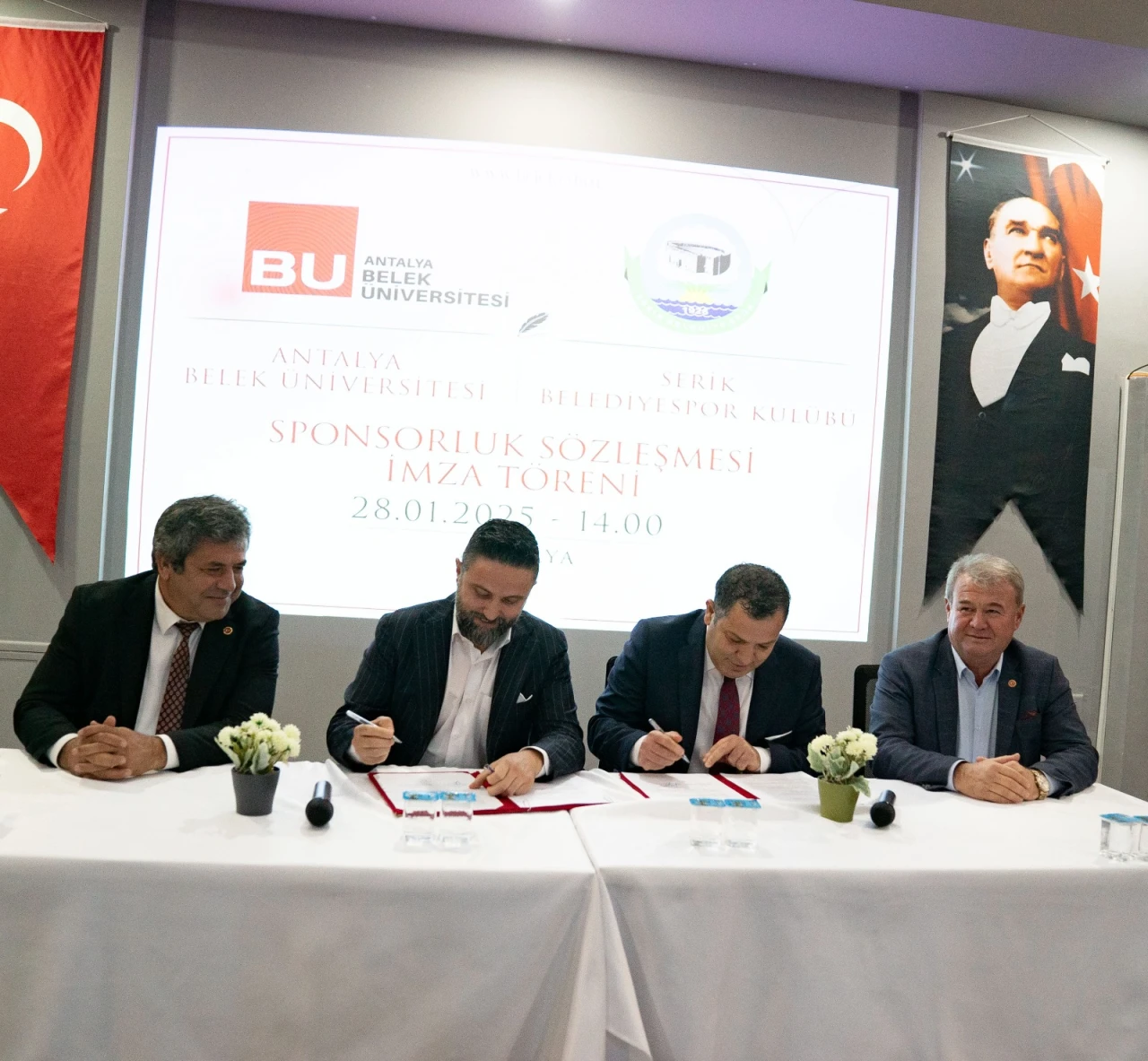 Antalya Belek Üniversitesi’nden Serikspor’a isim sponsorluğu