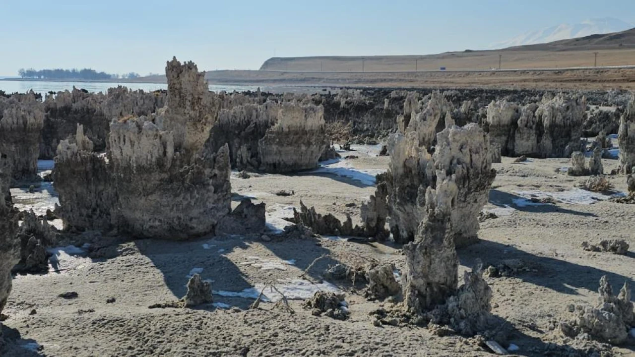 O eski halinden eser kalmadı! Van Gölü kuraklığın pençesinde