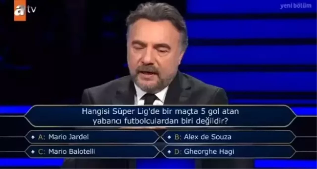 Hangisi Süper Lig'de Bir Maçta 5 Gol Atan Yabancı Futbolculardan Biri Değildir?