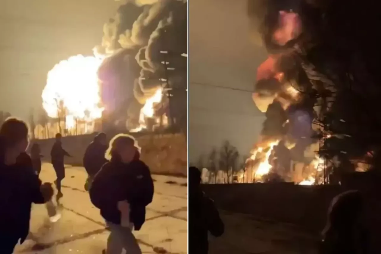 Ukrayna’dan Rusya’ya Drone Saldırısı: Rostneft Petrol Rafinerisi Alev Alev!