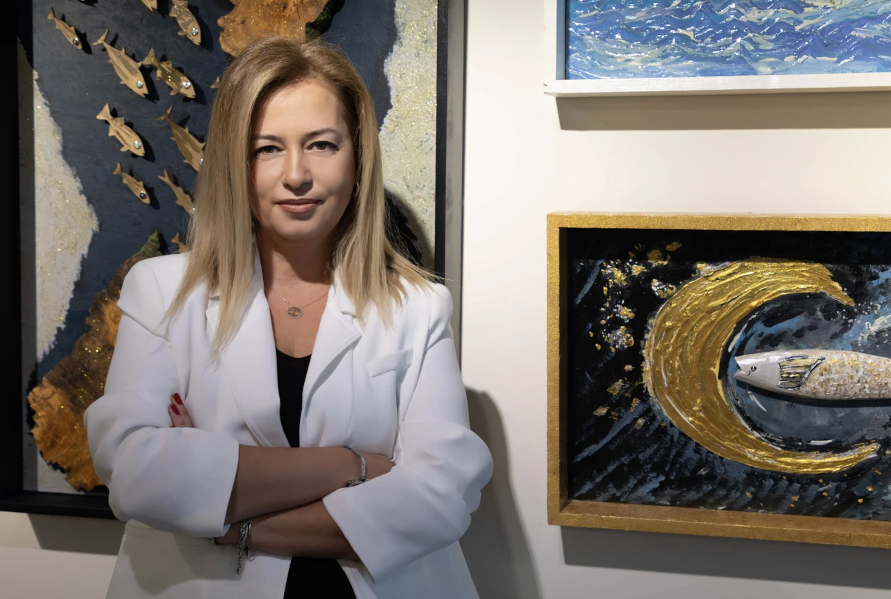 Şule Aryay, Pera Palace’ta Deep Silence sergisi ile sanatseverlerle buluştu