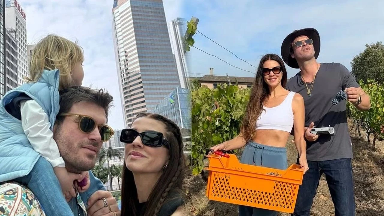 Kurt Efe Babasının Omzunda! Kıvanç Tatlıtuğ’un Londra’daki Yeni Hayatı