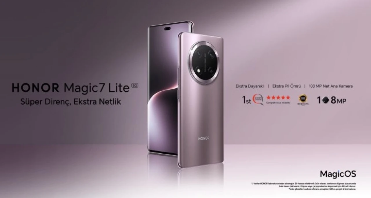 Honor Magic 7 Lite’ın Türkiye Fiyatı Açıklandı! İşte Tüm Özellikleri