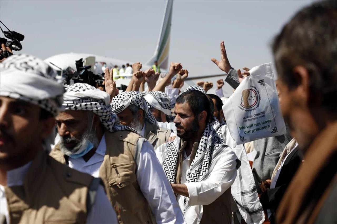 Yemen’de Husiler Tarafından Tutulan Esirler Serbest Bırakıldı