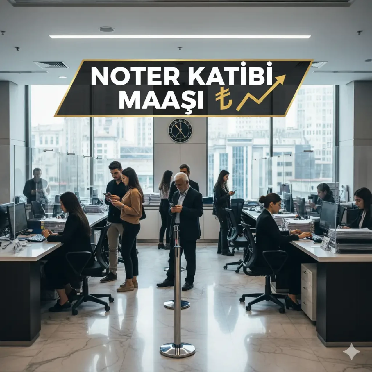 Noter Katibi Maaşı Ne Kadardır? 2025 Stajer, Deneyimli, Emekli Noter Katibi Maaşları