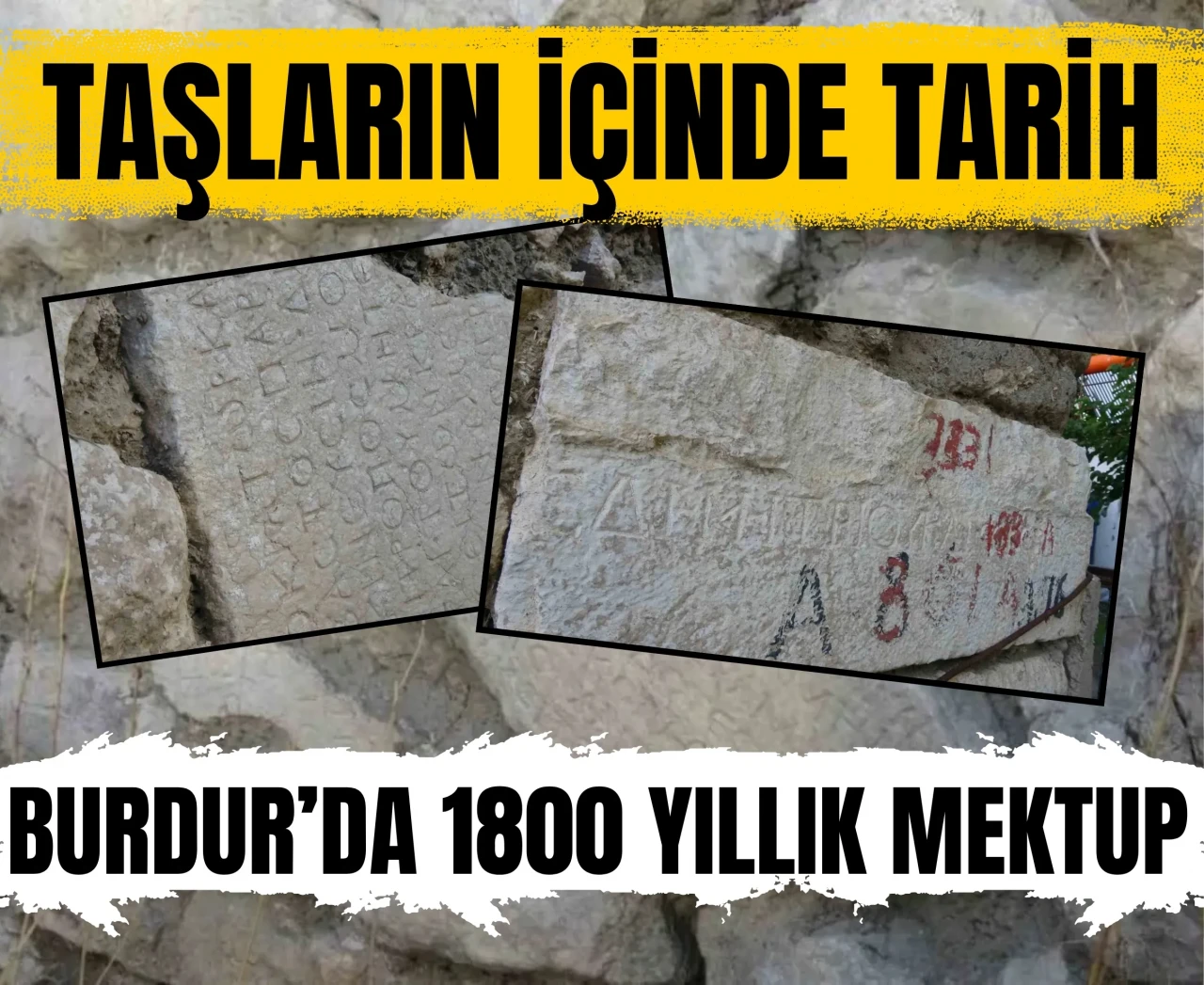 1800 yıllık mektup ortaya çıktı: Burdur’da bulunan yazı bakın hangi döneme ait çıktı!
