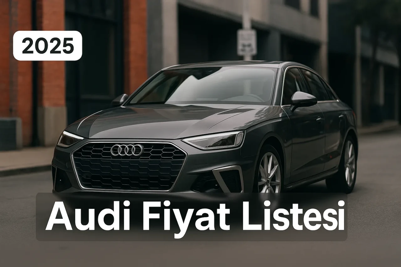 Audi Fiyat Listesi 2025 Rehberi Audi A3, A4, Q3, Q5, Q8 Güncel Fiyatları
