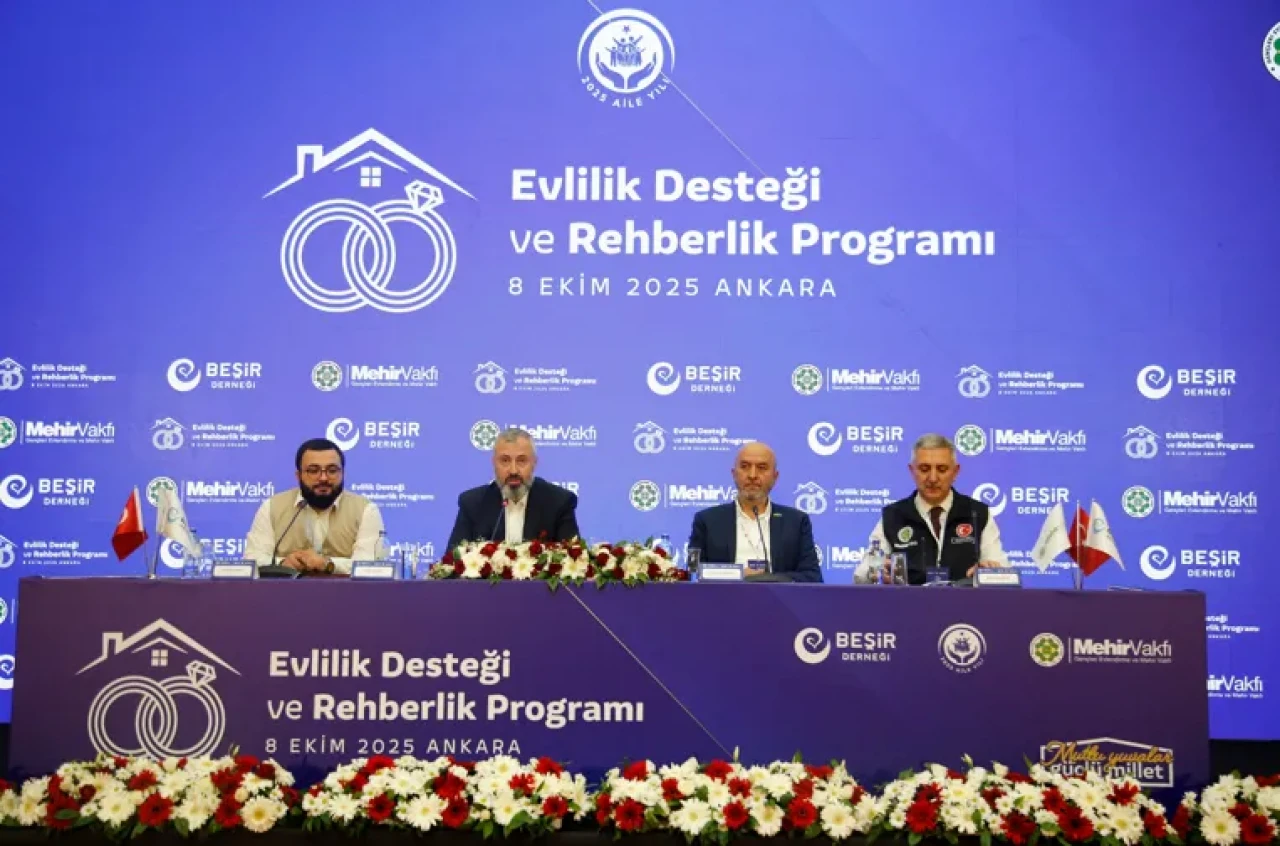 Mutlu yuva için güç birliği: 1.500 çifte evlilik ve aile desteği