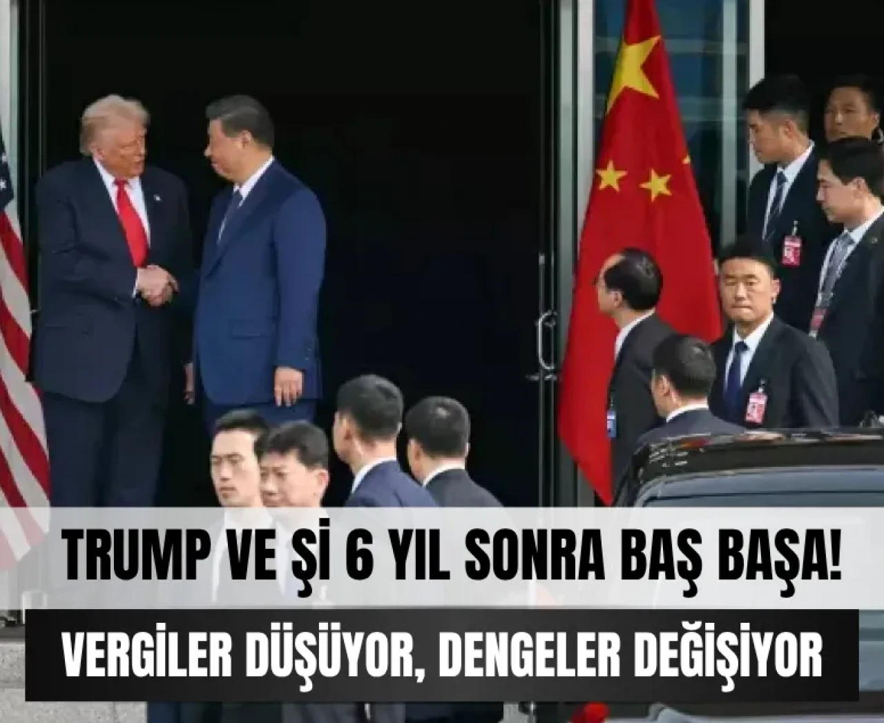 Trump ve Şi el sıkıştı: Ticarette yeni dönem başlıyor!
