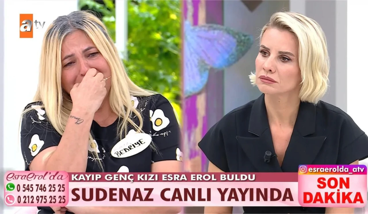 Esra Erol 17 yaşındaki kayıp kızı suç batağından kurtardı
