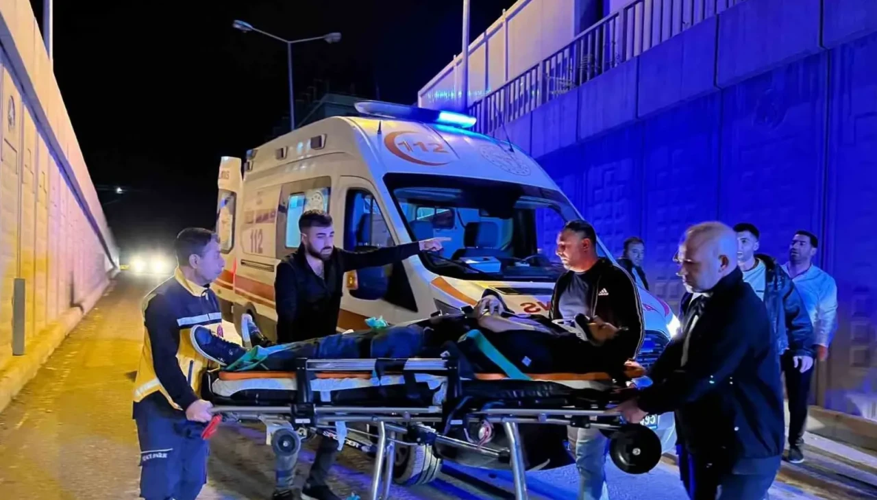 Alt geçitte feci kaza: Malatya’da motosiklet devrildi, 2 kişi yaralandı