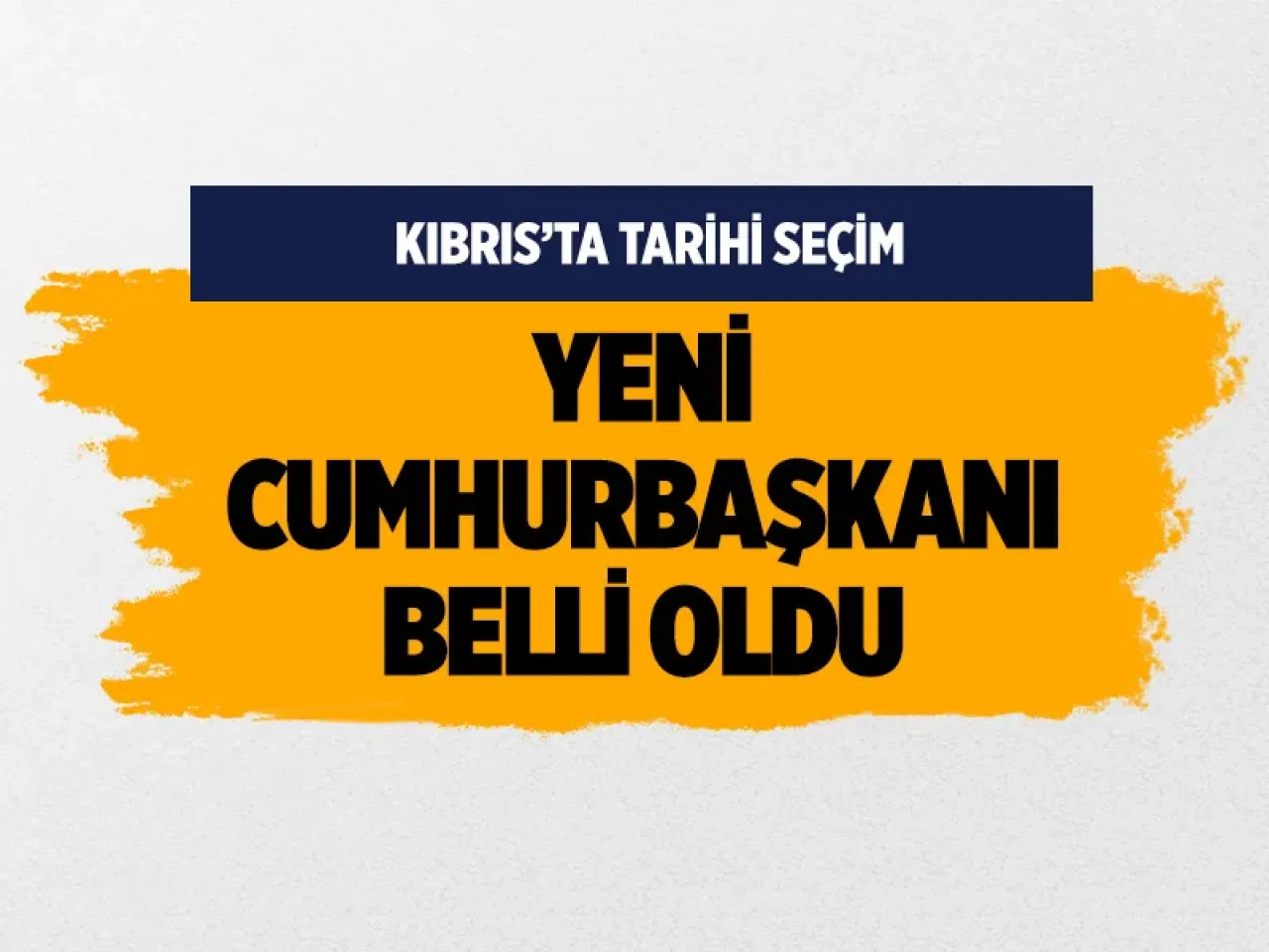 KKTC'nin yeni Cumhurbaşkanı Tufan Erhürman oldu